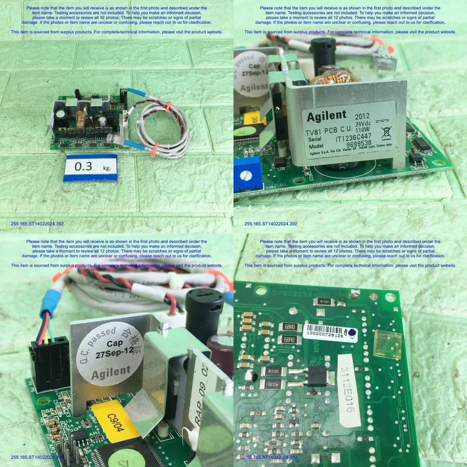 Agilent Varian TV70 9699518, VS PD03 Turbo Pump drive as photo,sn:8658, FedExDHL - Image 2 of 4
