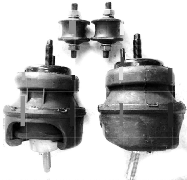 4PC ENGINE TRANSMISSION MOUNT FIT 20082014 CADILLAC CTS 3.6L AUTO 2WD