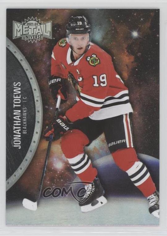 2021-22 Skybox Metal Universe Spectrum Jonathan Toews #71