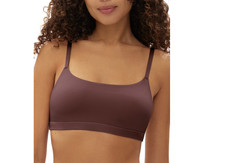 Gap GapBody Women's Super Stretch Scoop Bralette Brown Size L 9864