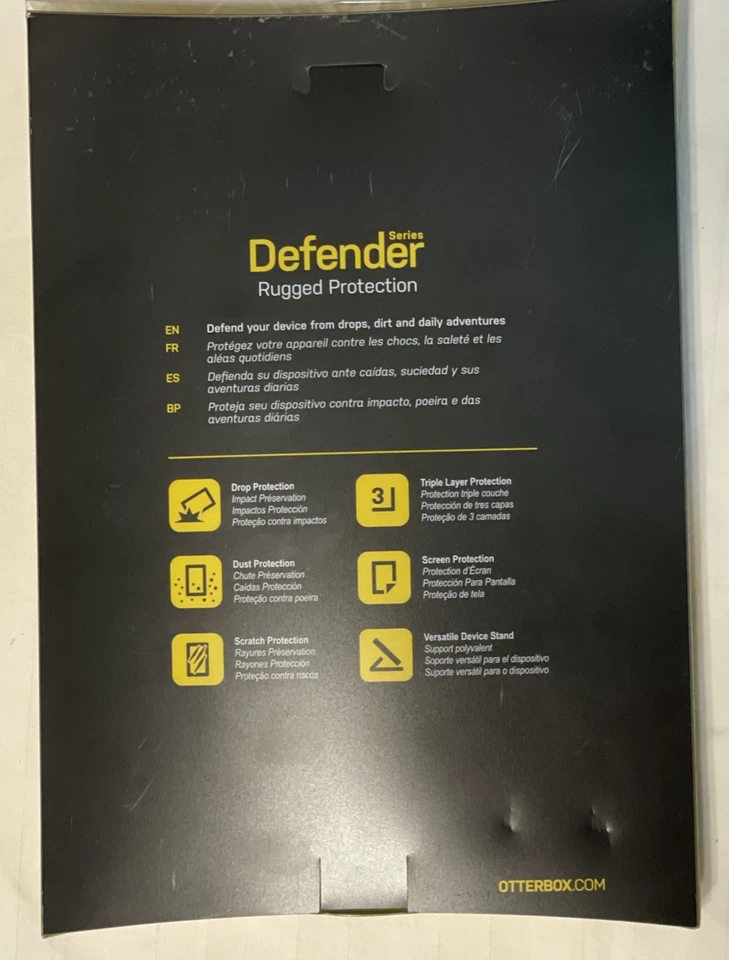 New OtterBox Defender Series Case for iPad Air 2 - Black (77-50969) - Image 2 of 2