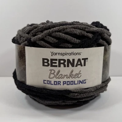 Bernat Blanket CLOUD TARTAN Color Pooling Yarn 220Yds 10.5oz #6 Super Bulky Cake - Image 1 of 4