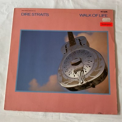 DIRE STRAITS - WALK OF LIFE 12  MAXI VERTIGO GERMANY 1985 884 372-1