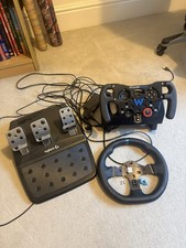 Logitech G29 With Original Wheel And Racing Wheel Modification