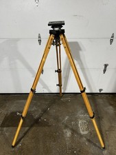 R es Heavy Duty Antique Wooden Tripod Model A Original - Complete  Rare