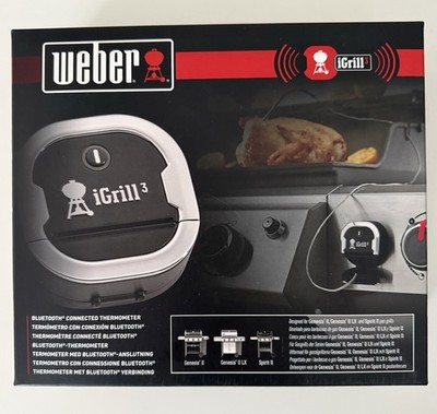Weber iGrill3 Bluetooth Thermometer 7205 f. Genesis II + Spirit II