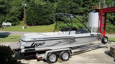 2002 TIGE V2300 V DRIVE WAKE  SKI BOAT 5.7 350 MAG TONS OF UPGRADES + TRAILER