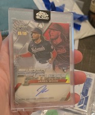 2025 Topps Chrome Black - Super Futures Autographs James Wood #FSA-JW /99...