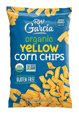 Organic Yellow Corn Chips, Gluten Free, 8.25Oz Bags, 4 Pack