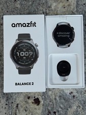 Amazfit Balance 2 Smartwatch - Lava / Black Straps - Excellent Condition - Boxed