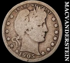 1905 Barber Quarter- Silver- Scarce Better Date No Reserve #J6924