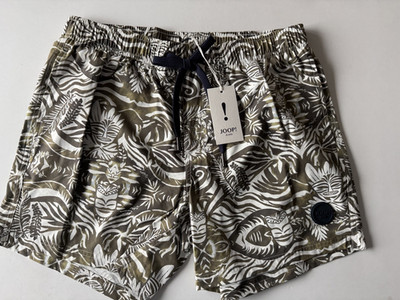 Joop! Jeans Badeshorts Größe M schnell trocknende Microfaser Innennetz neu