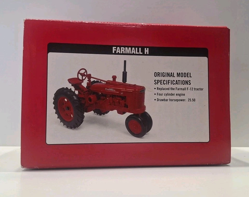 Tractor Case ERTL 1/16 rojo McCormick Farmhall H IH con caja (2006) de colección Foto 3 de 4