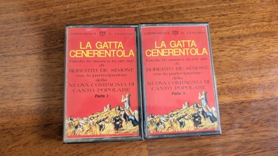 Musicassette LA GATTA CENERENTOLA Favola in musica di ROBERTO DE SIMONE