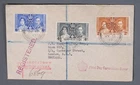 MayfairStamps British Guiana FDC 1937 King George VI Coronation Set First Day Co