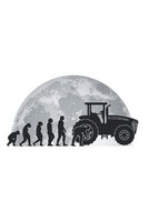 "Notizbuch Landmaschinenmechaniker 6X9\" Traktor Evolution 120 Seiten"