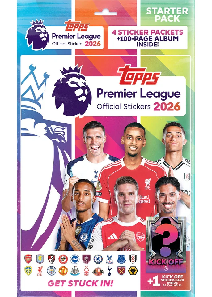 Premier League Stickers 2026 - Standard Starter Pack Sealed - Image 1 of 1