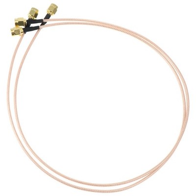 2pcs SMA männlich zu SMA Männlicher Kabel RG316 Koaxantennen -Extender -Kabel