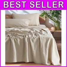 Cooling Linen Sheets, 4-Piece King Set