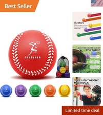 Foam Baseballs, Soft Baseballs for Kids Beginners Training Ball