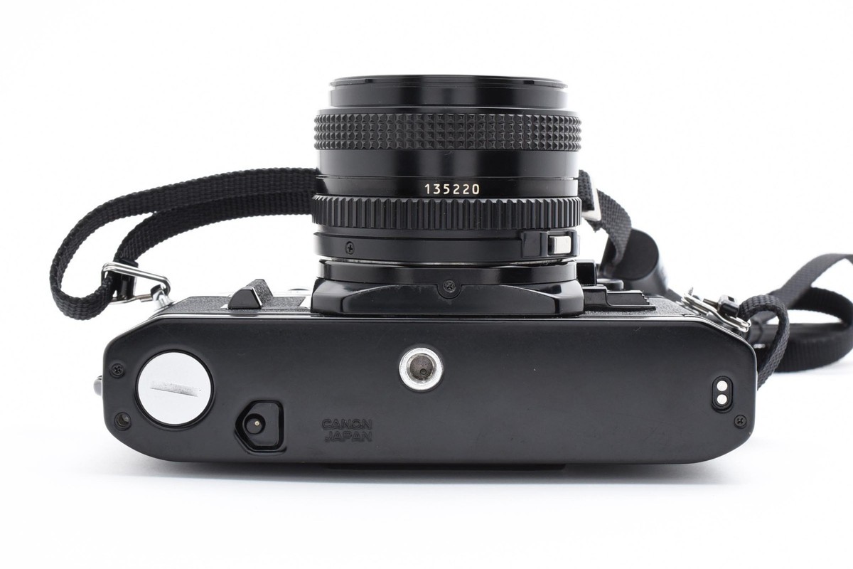 N MINT ++] Canon AE-1 black 35mm Film Camera New FD NFD 50mm f2