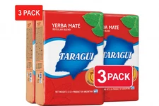 3 Pack Yerba Mate Taragui 1kg Each Con Palo 3kg 6.6lb Authentic Argentina