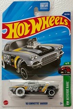 Hot Wheels 2025 HW Reverse Rake Series #4/5 '62 Corvette Gasser #JBB08 1:64