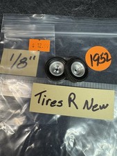 Vintage Slot Car Tires 1/24 - 1/32: 1pr. / PreOwned