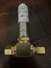 EFIELD Dishwasher Tee Stainless Steel Water Hammer Arrestor,3/8"  OD Comp X 3/8"