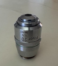 Nikon Fluor 20X/0.75 Fluorite Microscope Objective Lens 160mm