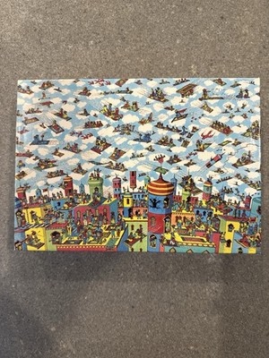 Vintage 1991 Where s Waldo The Carpet Flyers Sealed Puzzle #626 USA