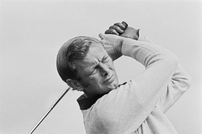 Bruce Devlin during the 1973 Open Championship at Troon OLD PHOTO