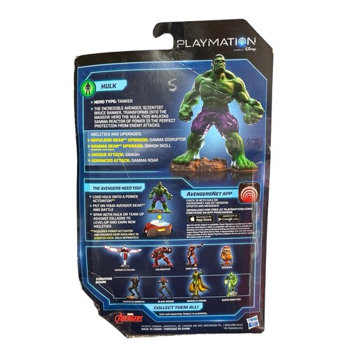 Playmation Disney Marvel Avengers Hulk Hero Smart Figure Hasbro NUOVO scatola danneggiata - Foto 9 di 16