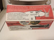 Magnavox DTV Digital To Analog TV Converter mod TB110MW9A new open box 