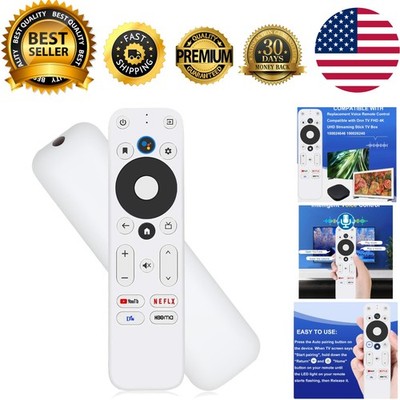 Replacement Voice Remote for Onn Android TV 4K UHD - Easy Pairing & 4 Shortcuts