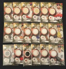2025 Topps Holiday Huge 22 Cards Relics RC's Vet's D.Cruz Nick Kurtz Paul Skenes