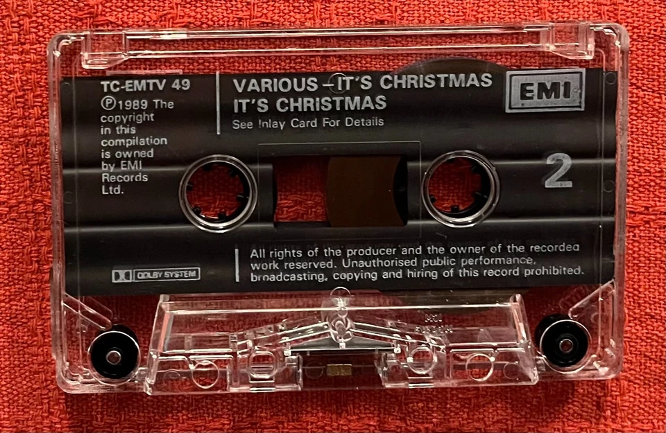 VARIOUS - CASSETTE TAPE - IT'S CHRISTMAS - Image 3 of 4