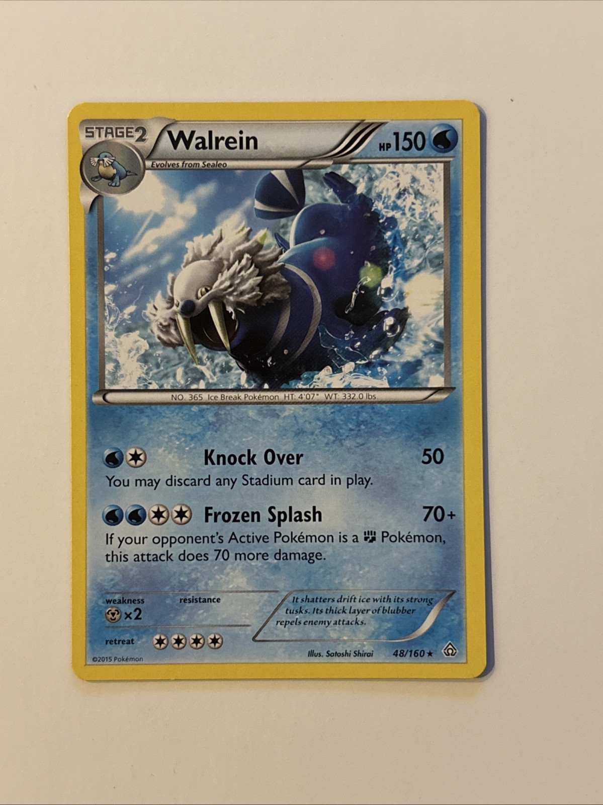 Walrein 48/160 XY Primal Clash NM