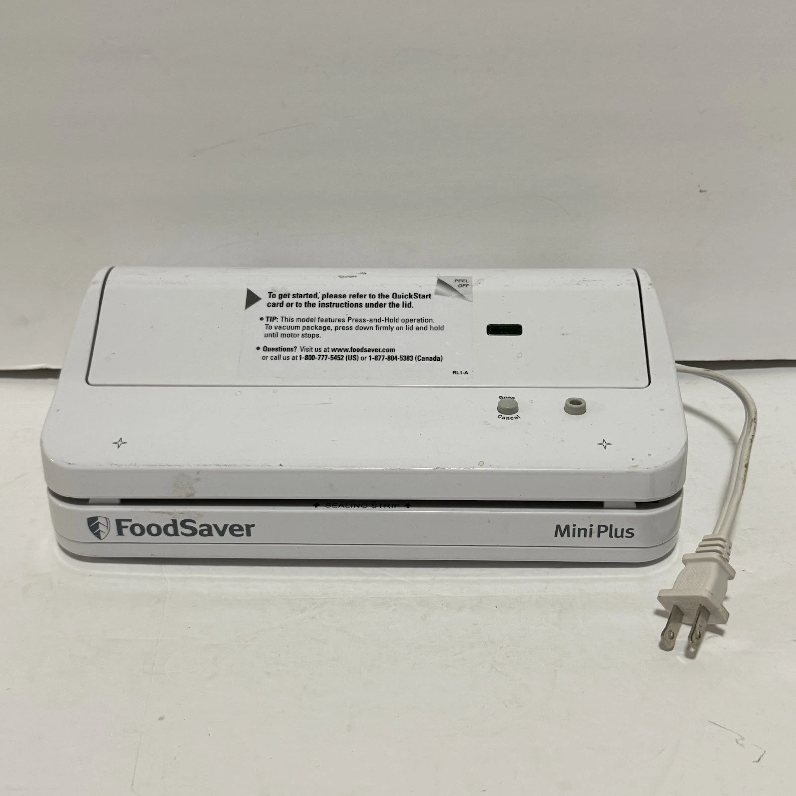 FoodSaver Mini Plus 8” Vacuum Food Saver Sealer Model Vac 420 Preserver