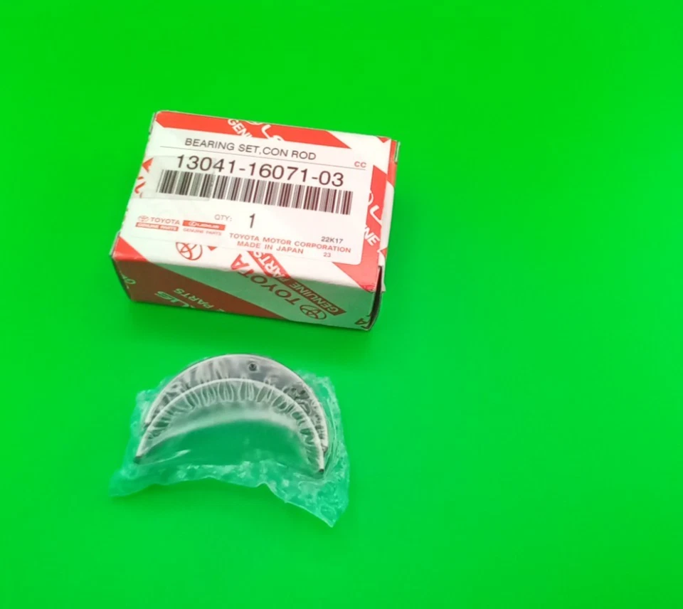 TOYOTA  MR2Corolla 1.6 4A-GE GELC GZE Engine Big End Bearing Size STD - Image 2 of 2