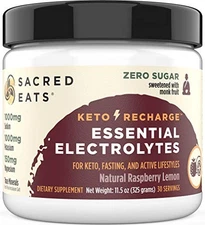 Sacred Eats Keto Electrolyte Powder and Hydration Supplement