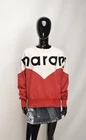 Isabel Marant Etoile Big Logo Crew Neck Houston Sweatshirt Size 34