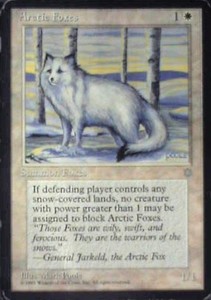 Arctic Foxes - Ice Age #2/383 Common MTG