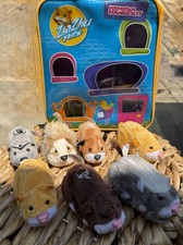 Zhu Zhu Pets Hamster Hangout Carry Case with 8 Plush Hamsters 2009 