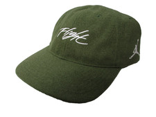 Nike Jordan Flight Fly Unstructured Hat Olive Green Adjusts Adult Small/Medium