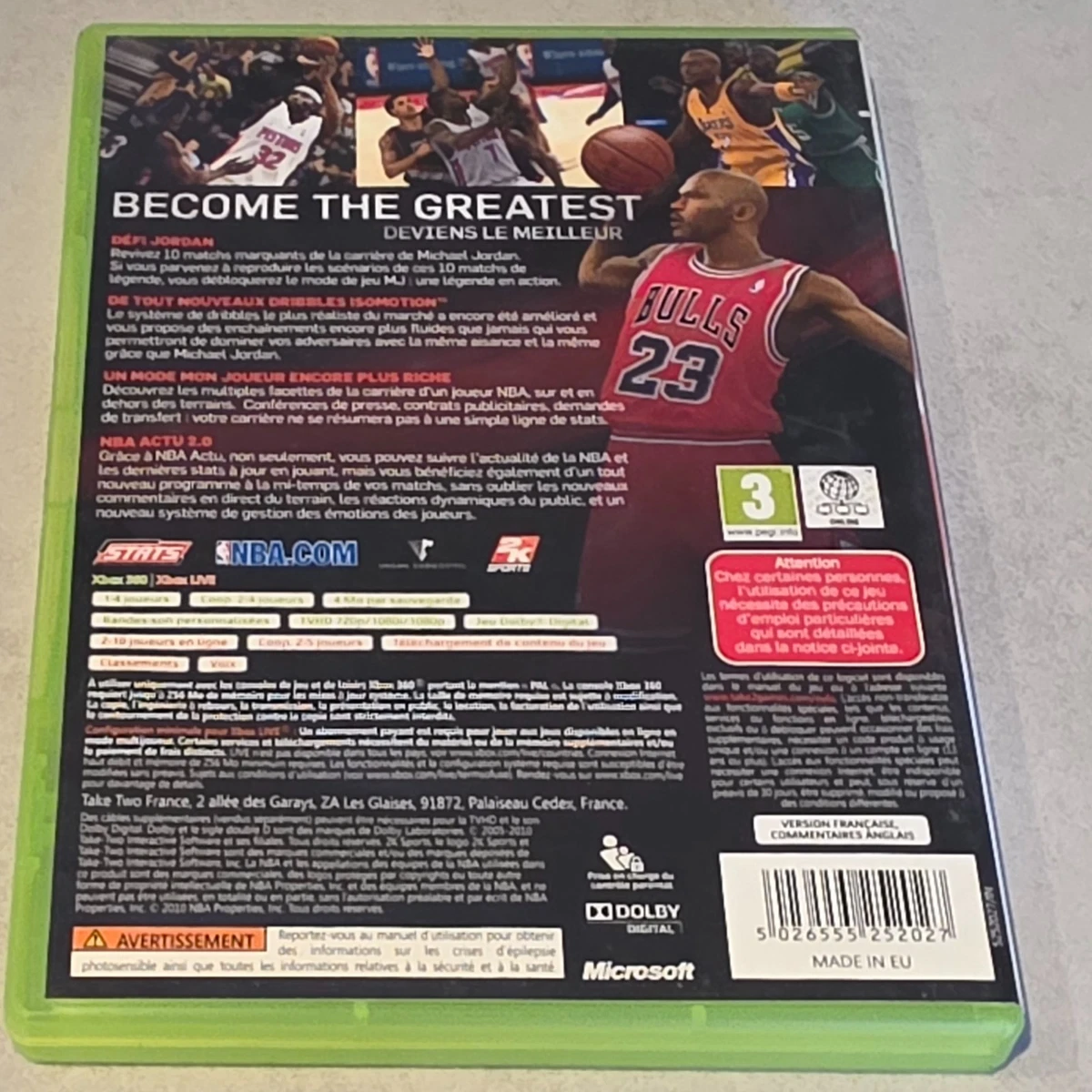 NBA 2K11 Xbox 360 PAL Juego De Video Microsoft