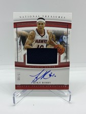 2019-20 National Treasures Mike Bibby Clutch Factor Signatures Auto Patch /99