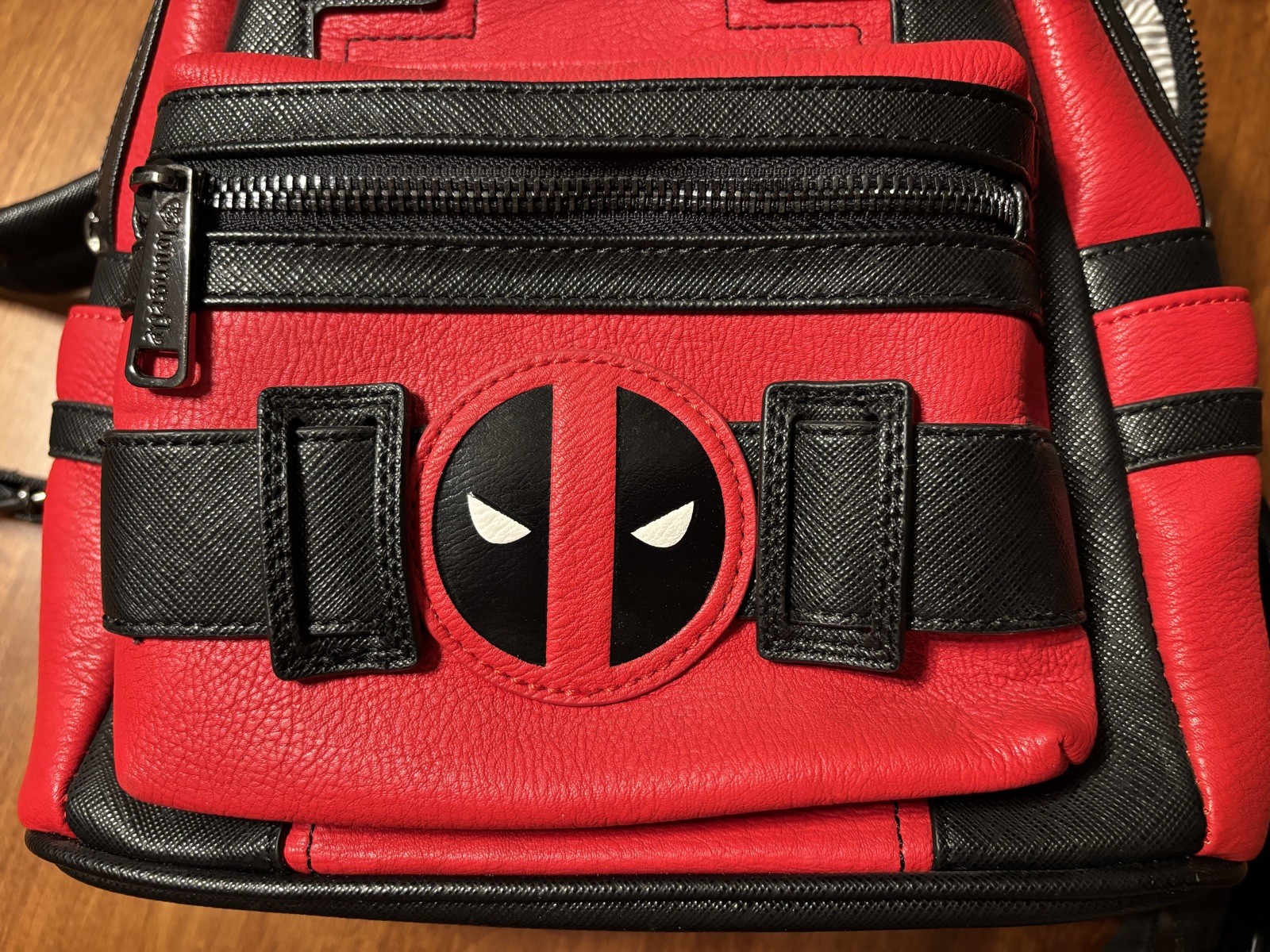 Deadpool Mini Loungefly Backpack Marvel Super Hero - image 4