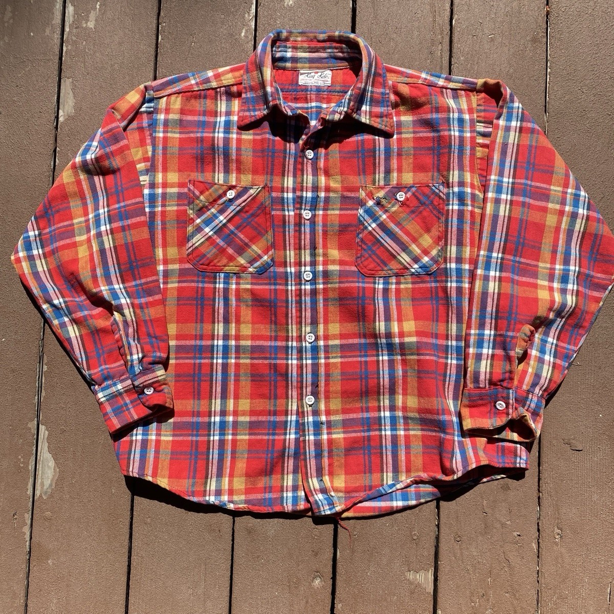 【special!!】50s print flannel shirt Dixxon J&P Cycles 45th Anniversary Flannel Shirt | JPCycles.com