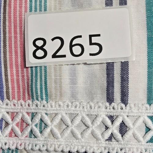 J McLaughlin Cunningham Maxikleid gestreift Leinen Größe 4 Sommer Strand bunt - Bild 14 von 14